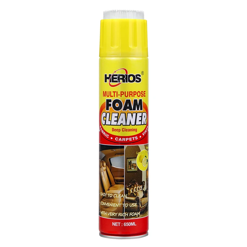 650 ml HERIOS Sprayer de espuma multipropósito con cepillo